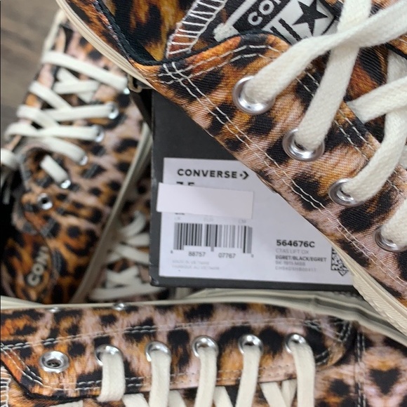 CONVERSE CTAS LIFT OX PLATFORM Egret/Black/Egret - Picture 14 of 16